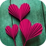 Logo of Origami Heart Tutorial android Application 